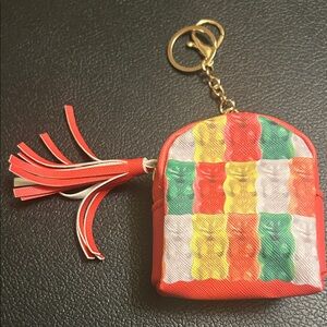 HARIBO Gummy Bears Mini Backpack Keychain